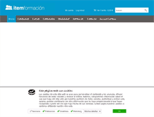 Tablet Screenshot of itemformacion.com